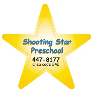 Star Shaped Magnet, 2.94" x 3.06", Full-Color Imprint