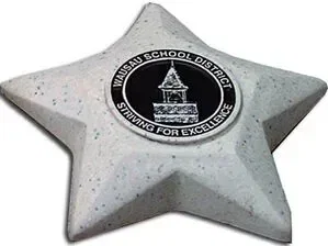 Customized Star Paperweight β view 1