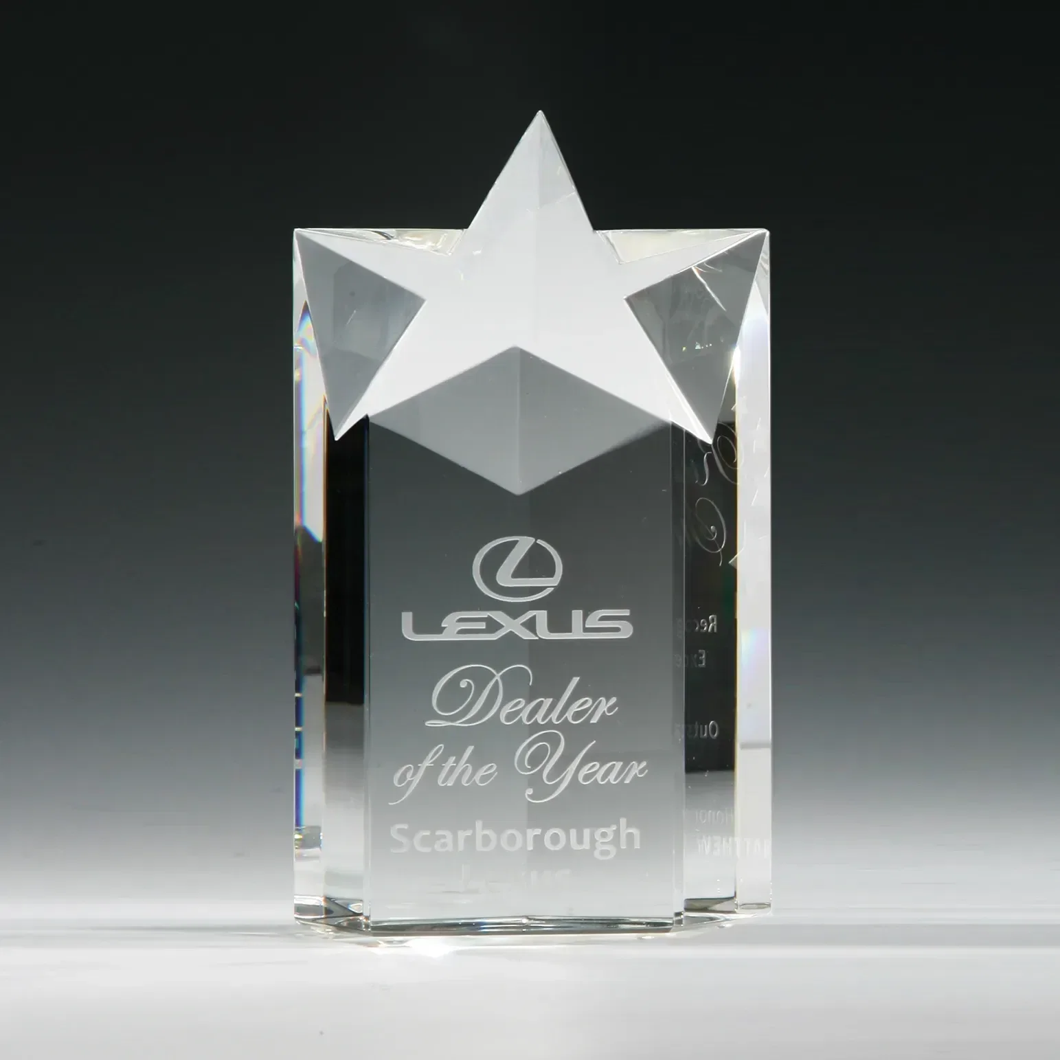Star Pillar Award — view 3