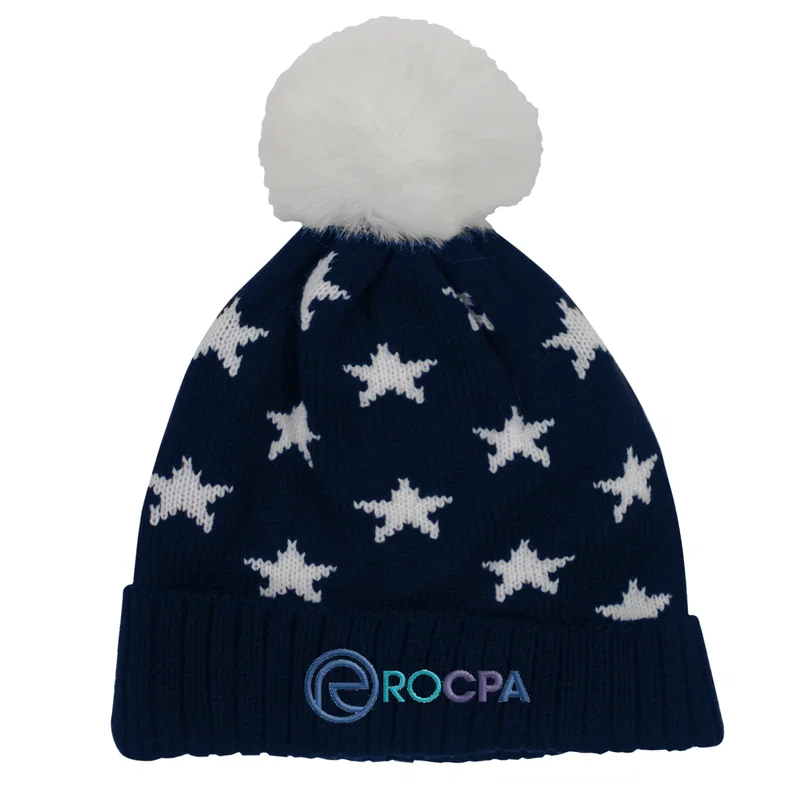 Custom Star Pom Beanie