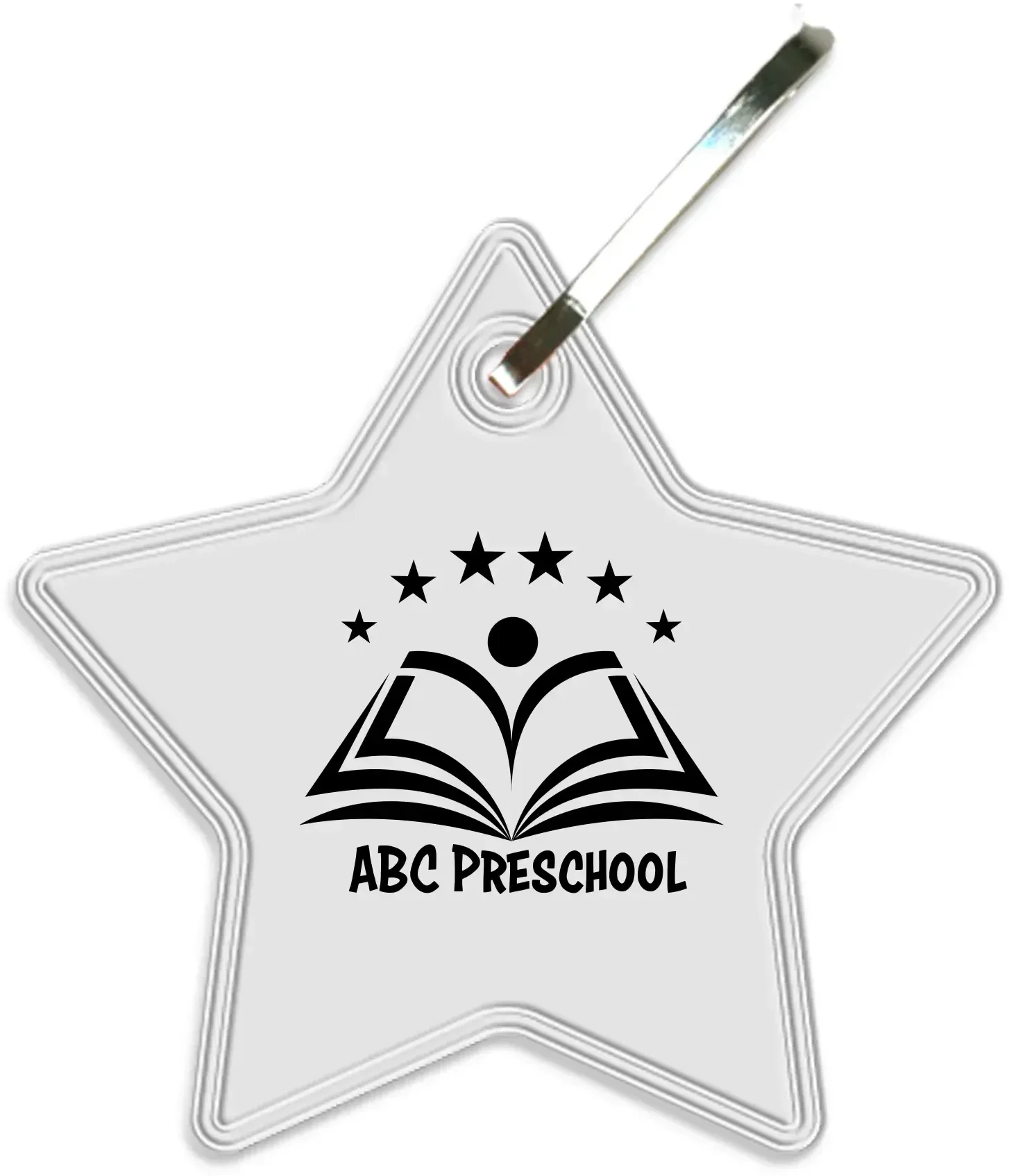 Custom Star Zipper Pull — view 18