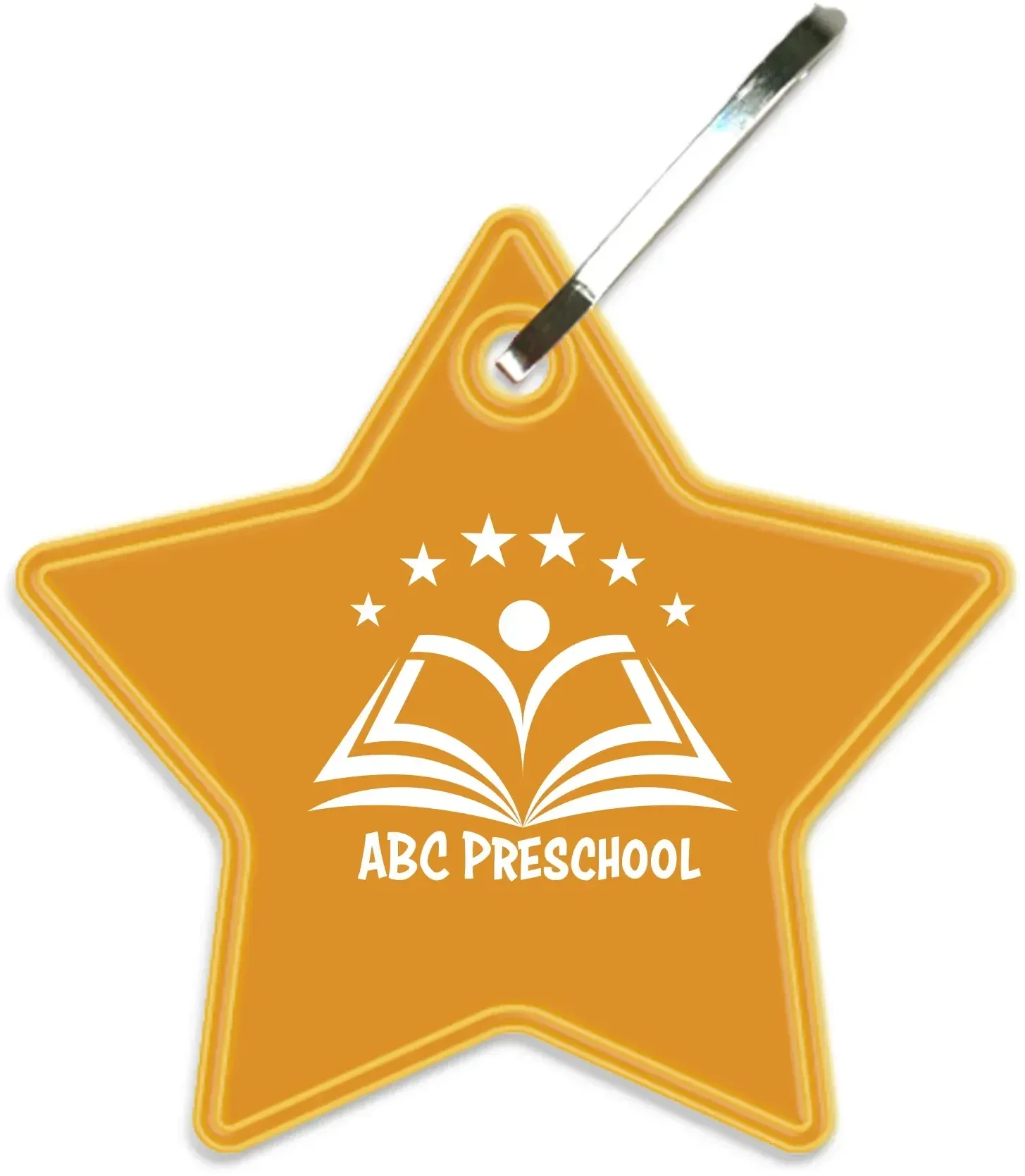 Custom Star Zipper Pull — view 19