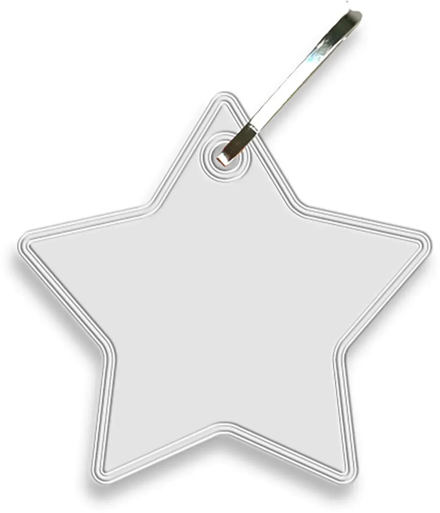Custom Star Zipper Pull — view 3