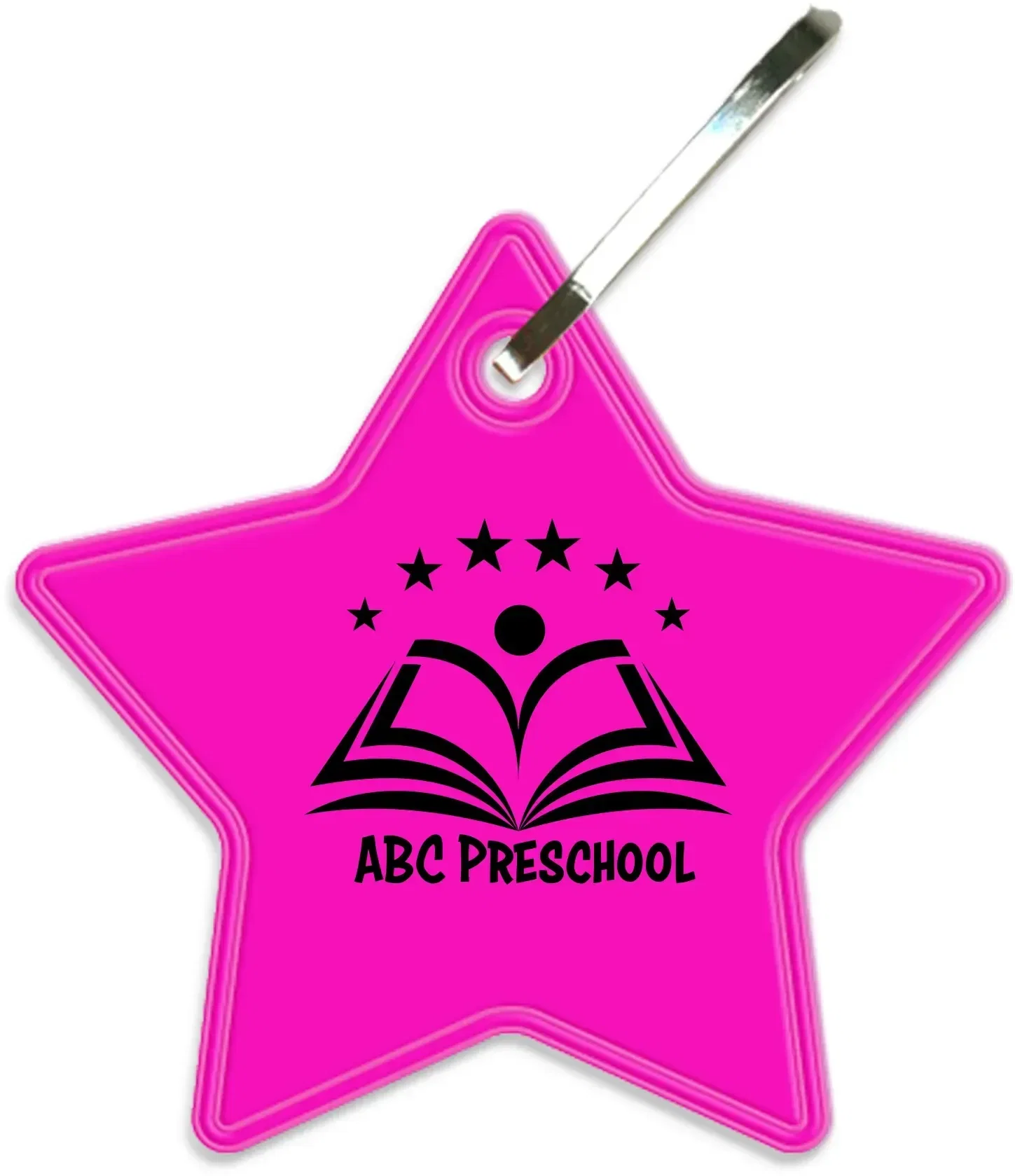Custom Star Zipper Pull — view 5