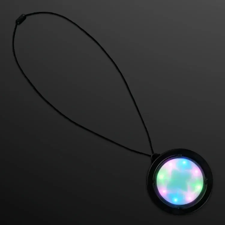 Starburst Lights LED Infinity Necklace — view 3