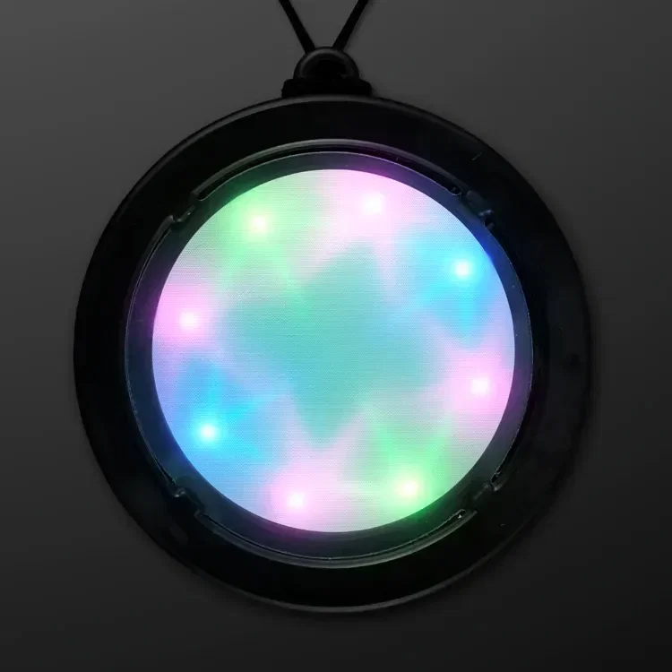 Starburst Lights LED Infinity Necklace — view 4