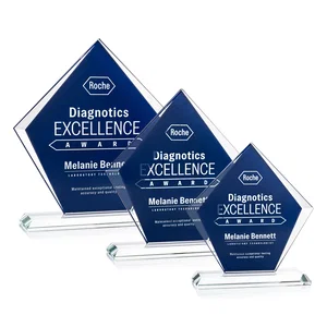 Starfire Award with Centered Engrave-Through Sapphire