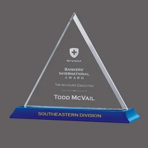 Starfire Triangle on Black or Blue Base