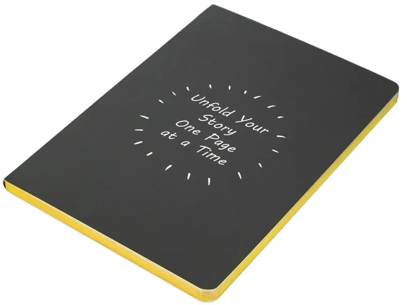 Starlight 5" X 7" Gold Edge Notebook — view 3