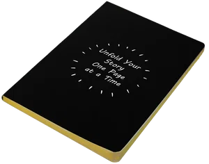 Starlight 5" X 7" Gold Edge Notebook