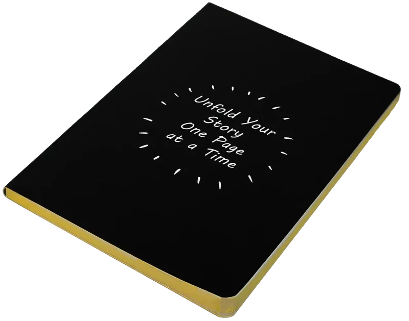 Starlight 5" X 7" Gold Edge Notebook — view 4