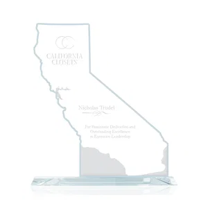 Jade Glass California State Map Award
