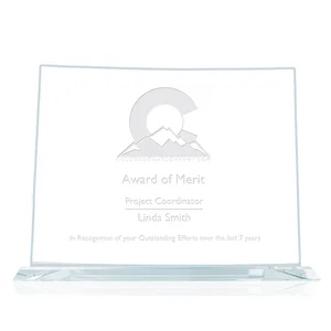 Jade Glass Colorado State Map Award