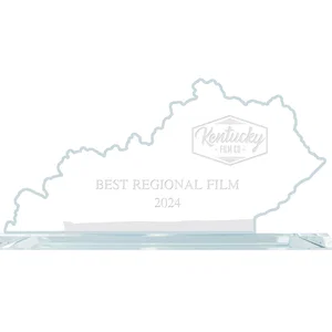 Jade Glass Kentucky State Map Award