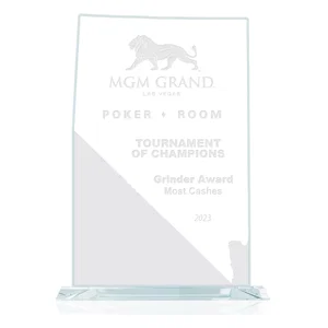 Jade Glass Nevada State Map Award