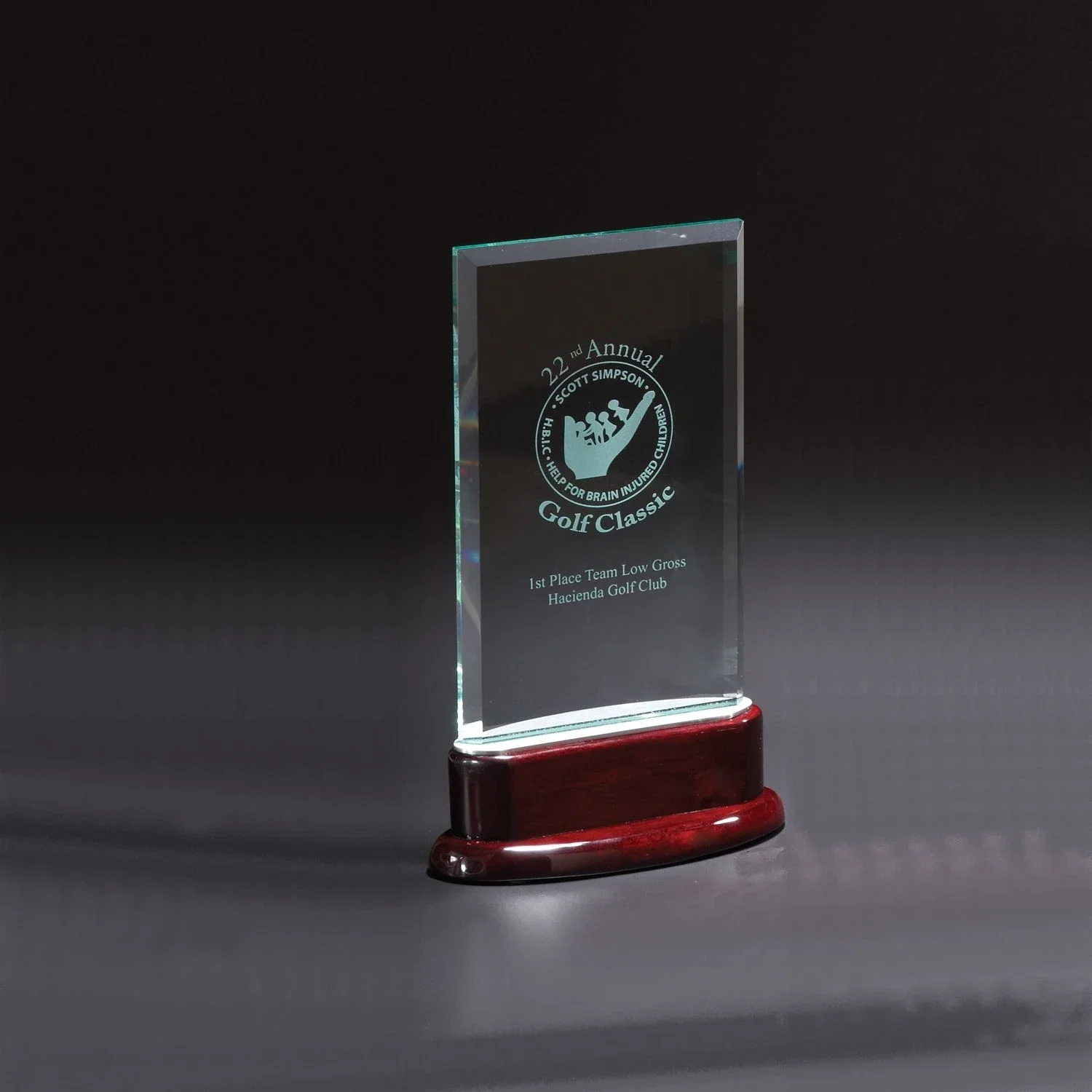 Custom Statute Large Award — Clear — view 2
