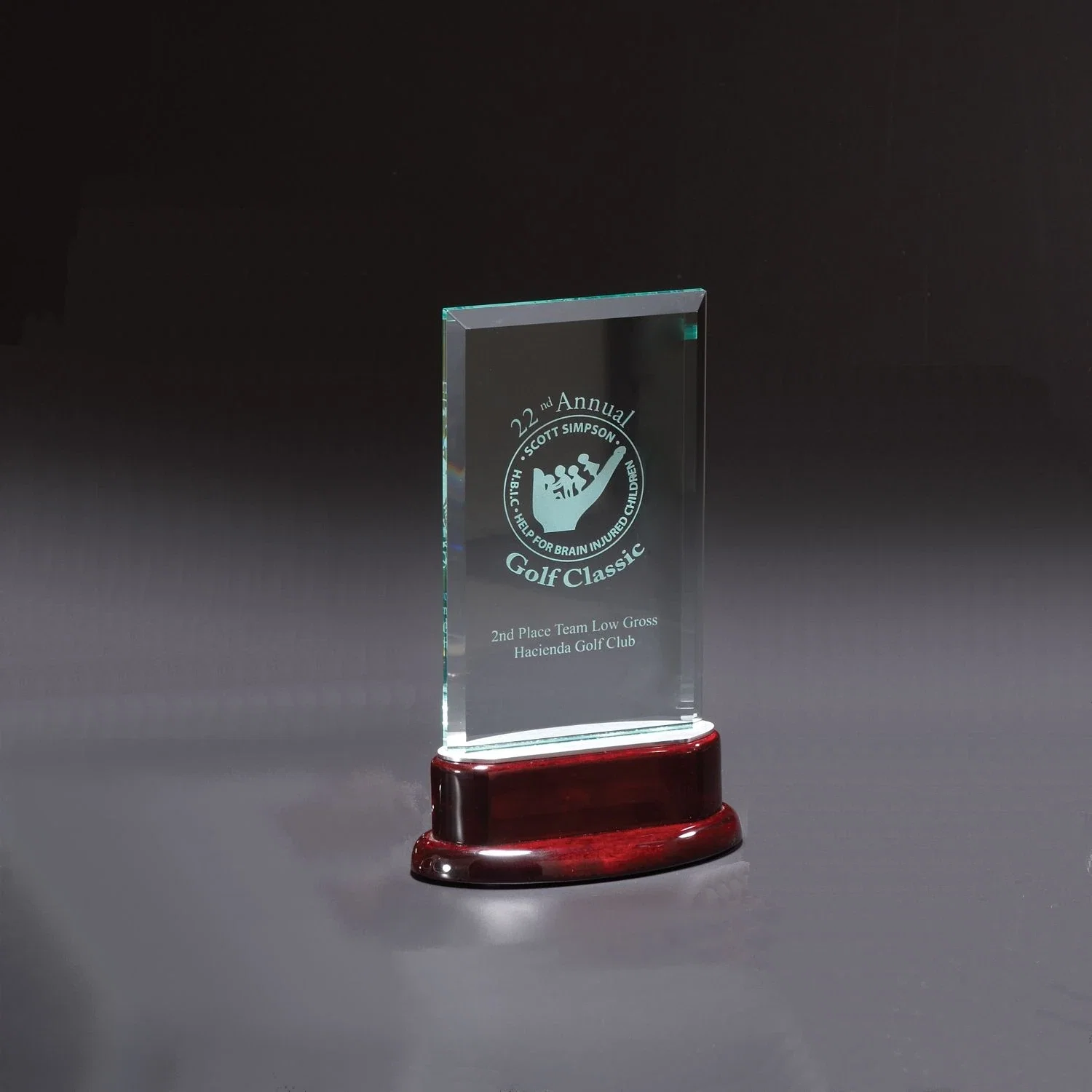 Customized Statute Medium Award — Clear — view 2