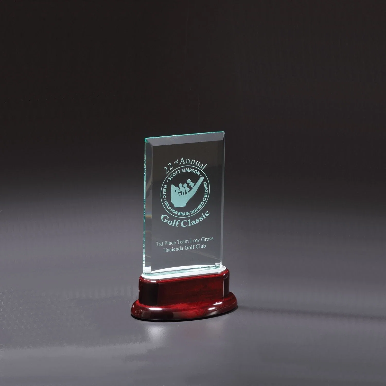 Statute Small Award — Clear — view 2