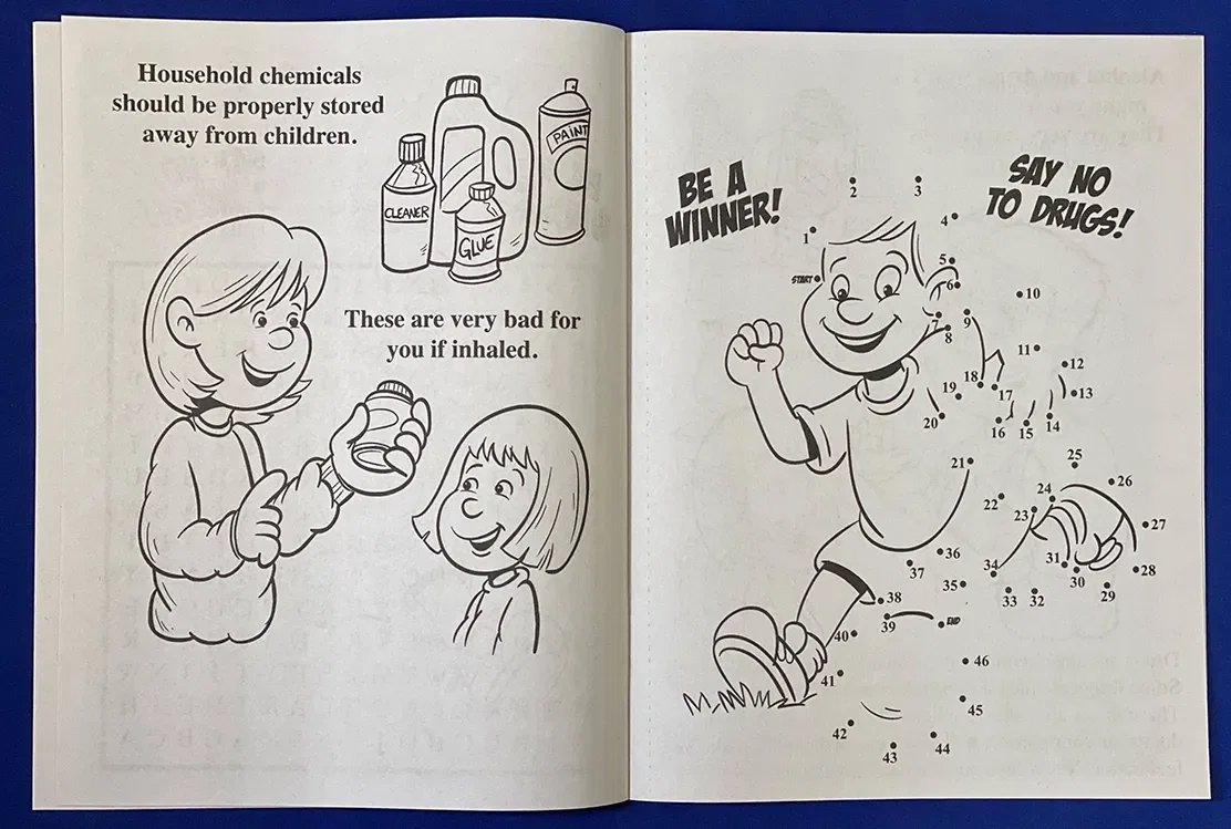Stay Drug Free Coloring Book — view 2