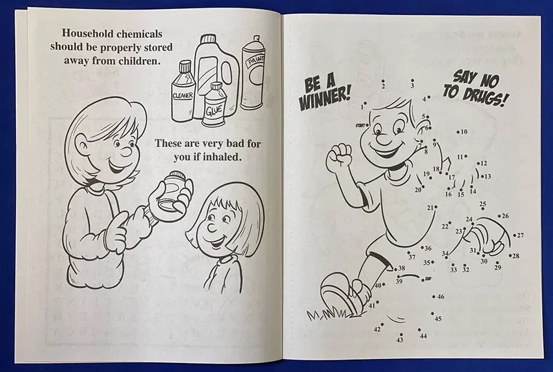 Stay Drug Free Coloring Book — view 2