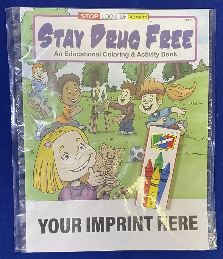 Stay Drug Free Coloring Book — view 4