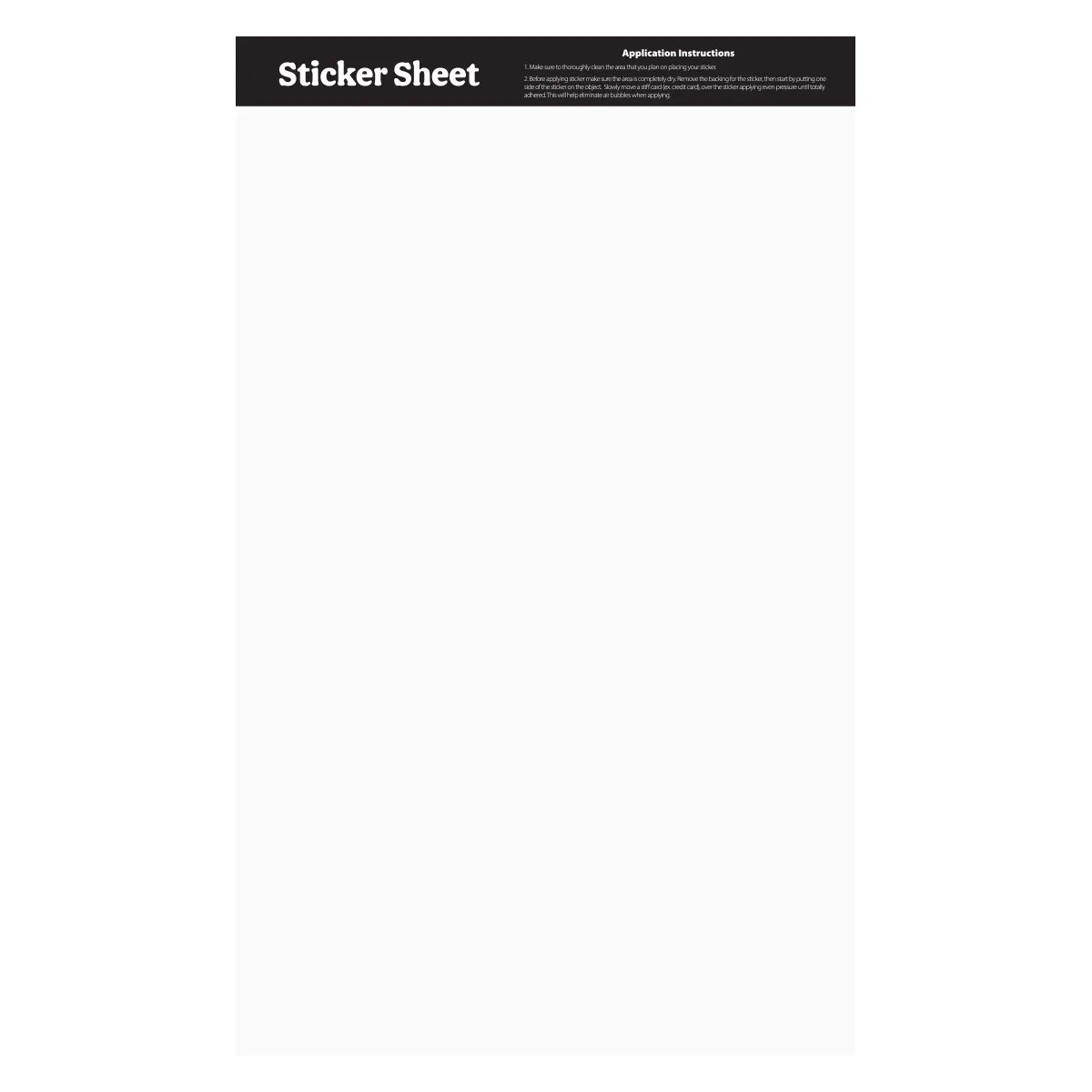 Assorted shapes arranged across the larger 11.5 inch sheet