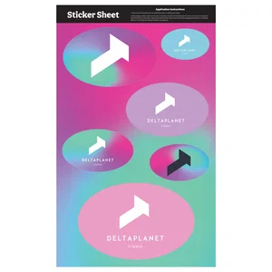 Sticker Sheet Stock Shapes — 5.5" & 11.5"