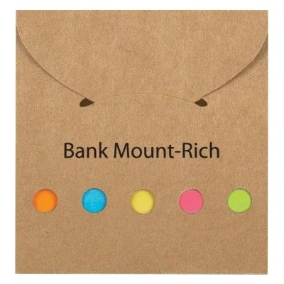 Back of the pocket sized organizer shown flat