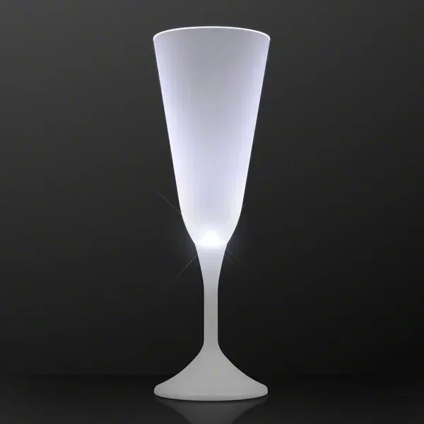 Still White Light Champagne Glass — view 2