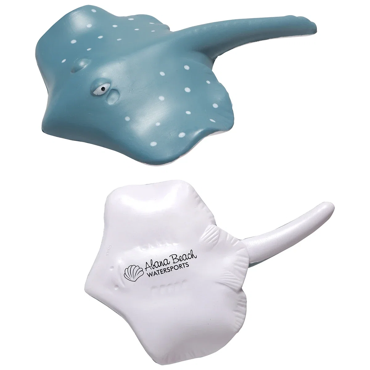 Stingray-shaped stress reliever