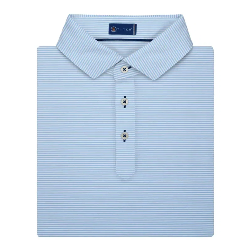 STITCH® Atlantic Stripe Polo Shirt - Men's — view 5