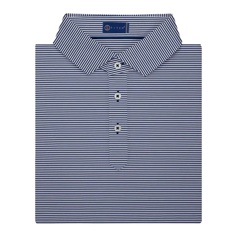 STITCH® Atlantic Stripe Polo Shirt - Men's — view 6