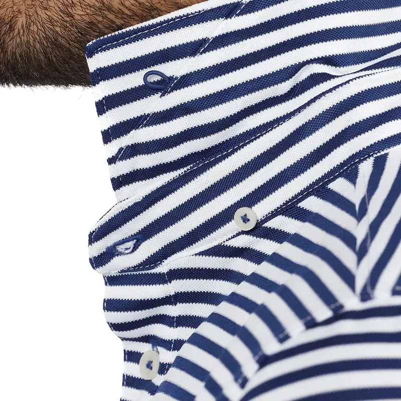 STITCH® Club Stripe Polo Shirt - Men's — view 10
