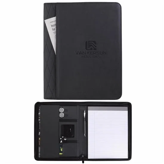 Stitch Zippered Padfolio