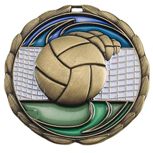 Stock Color Medals: Baseball