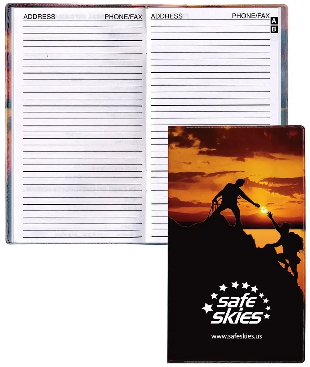 Custom Vinyl Cover Address Book — view 2