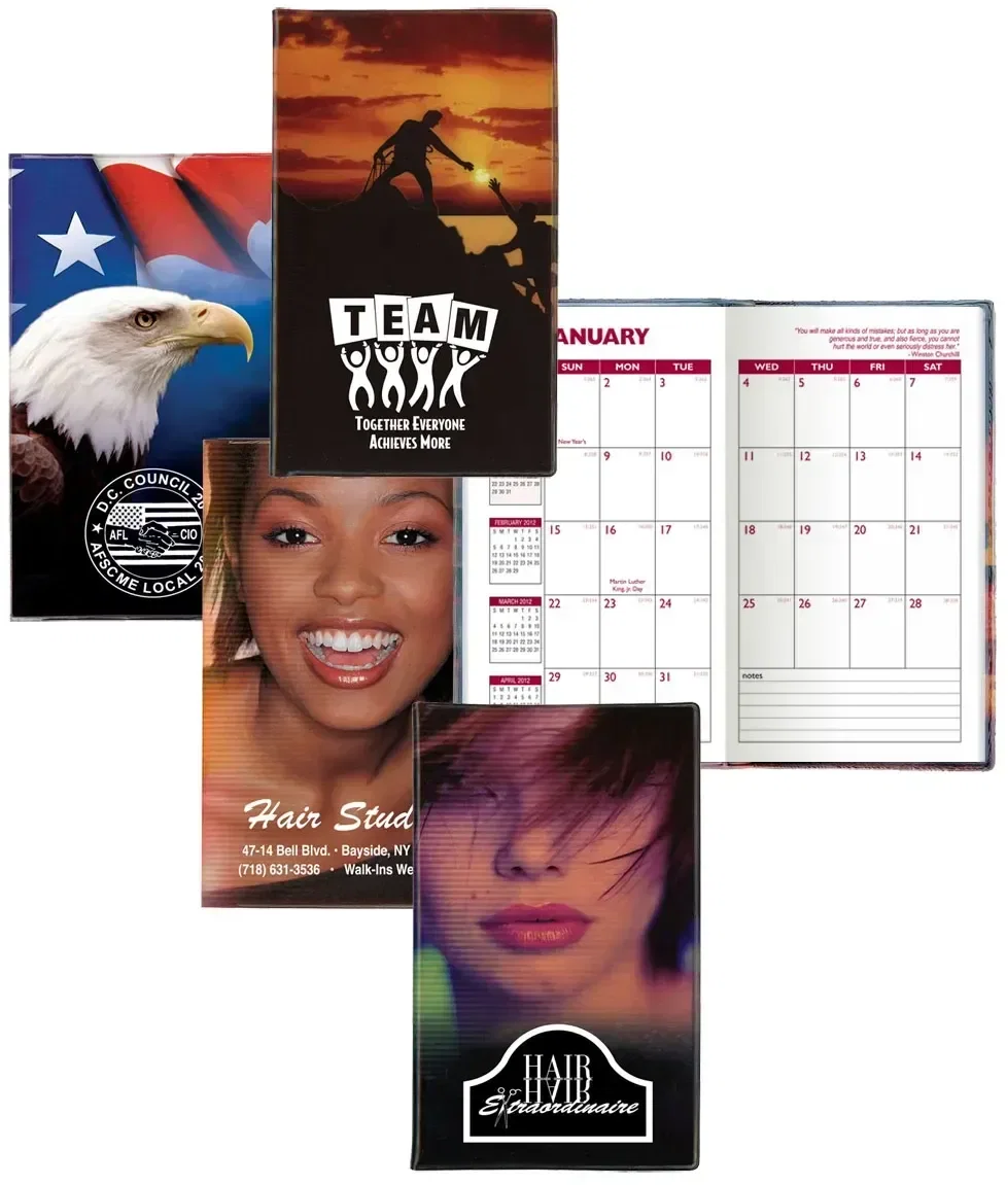 Personalized Logo Monthly Planner — view 4
