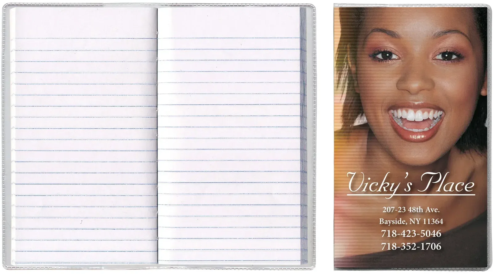 Branded Vinyl Cover Tally Book