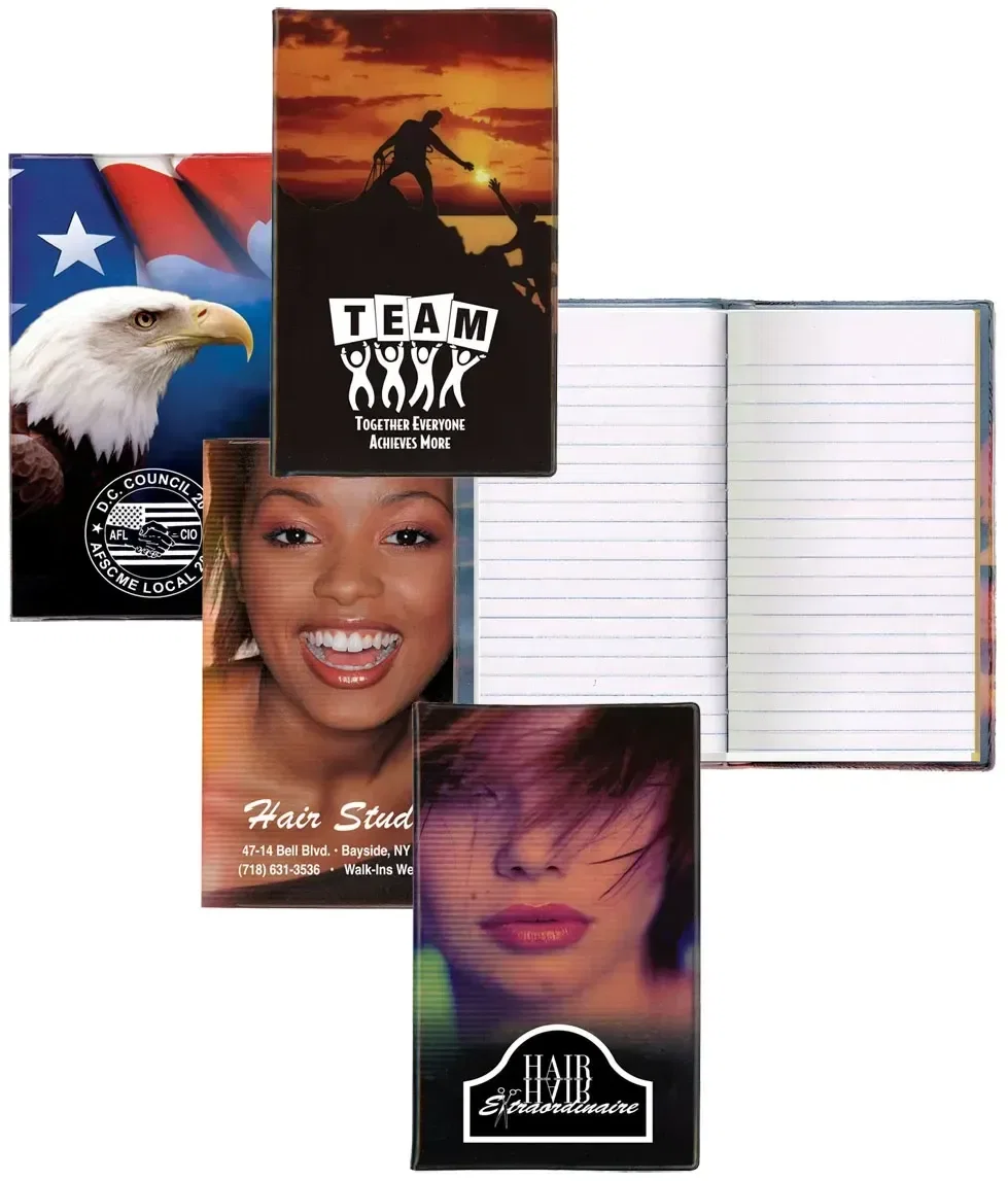 Branded Vinyl Cover Tally Book — view 3