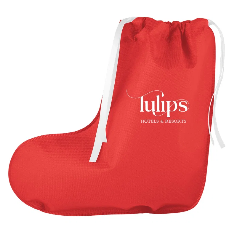 Stocking Shaped Non-Woven Gift Bag — view 10