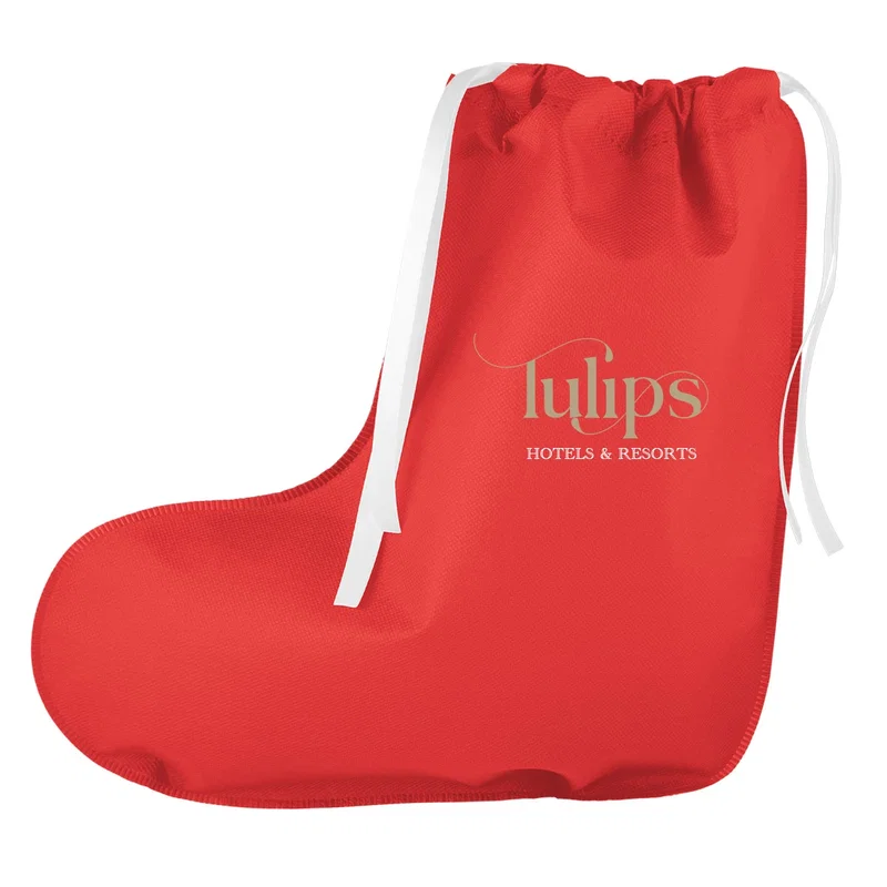 Stocking Shaped Non-Woven Gift Bag — view 9
