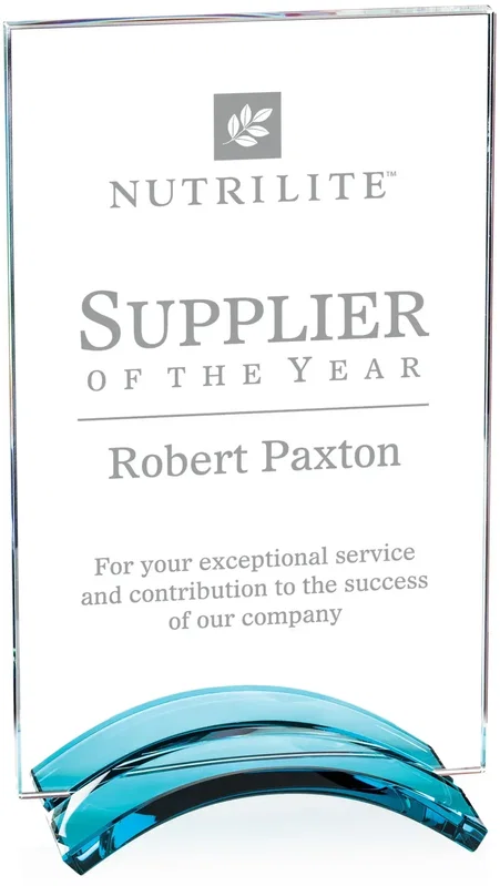 Custom Branded Stoic Award for Business Recognition β view 1