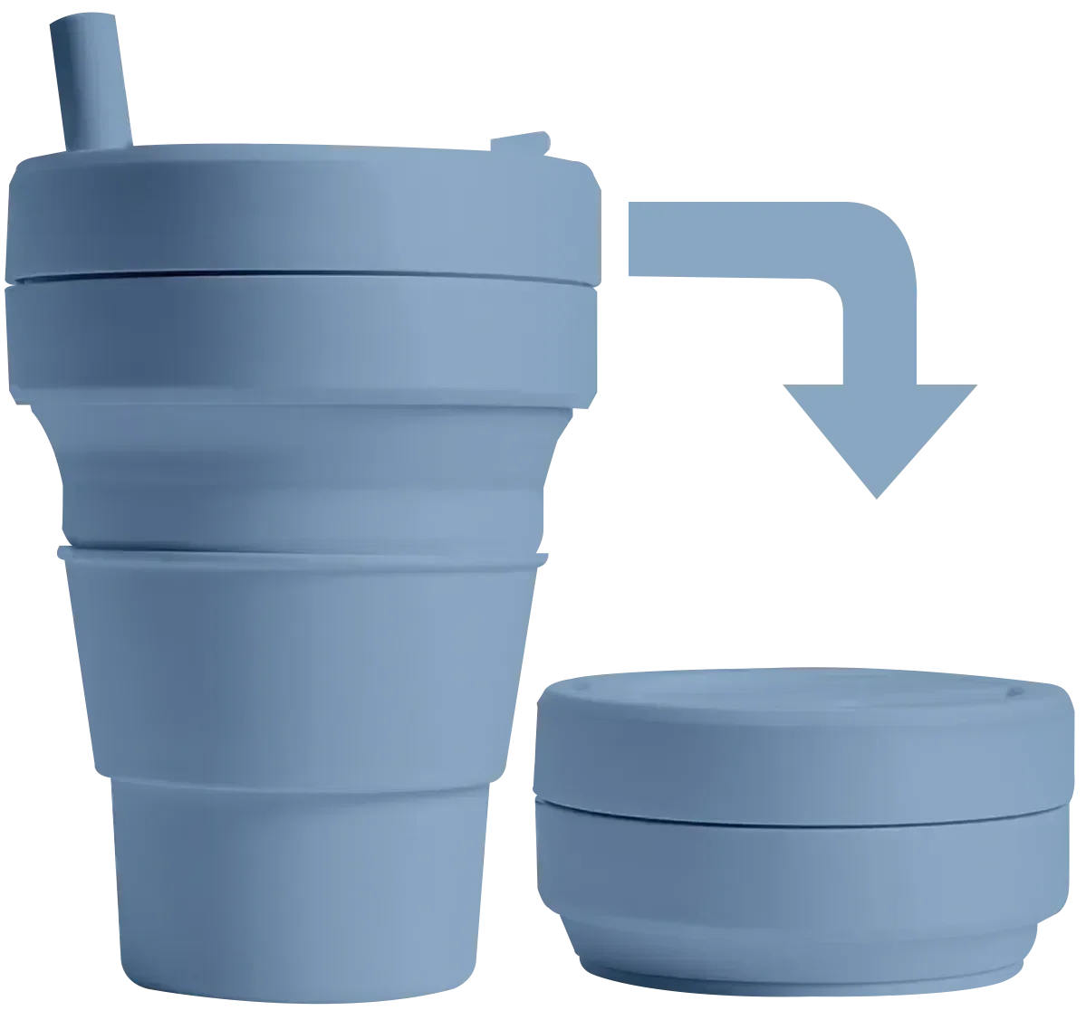 Stojo 16 oz. Collapsible Cup — view 4