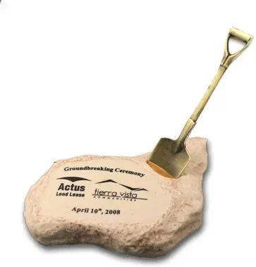 Stonecast Ground Breaker With Shovel β view 1