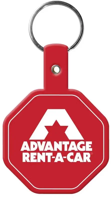 Custom Stop Sign Key Tag — view 10