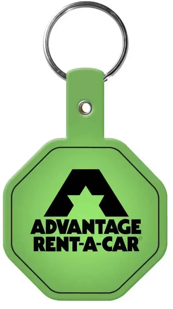 Custom Stop Sign Key Tag — view 4