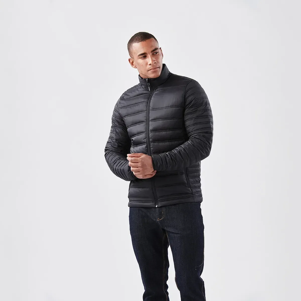Back panel across the shoulders seen from behind