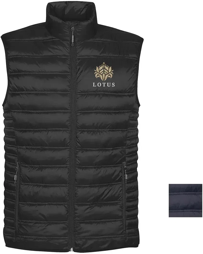 Basecamp thermal vest viewed from the front against a plain wall