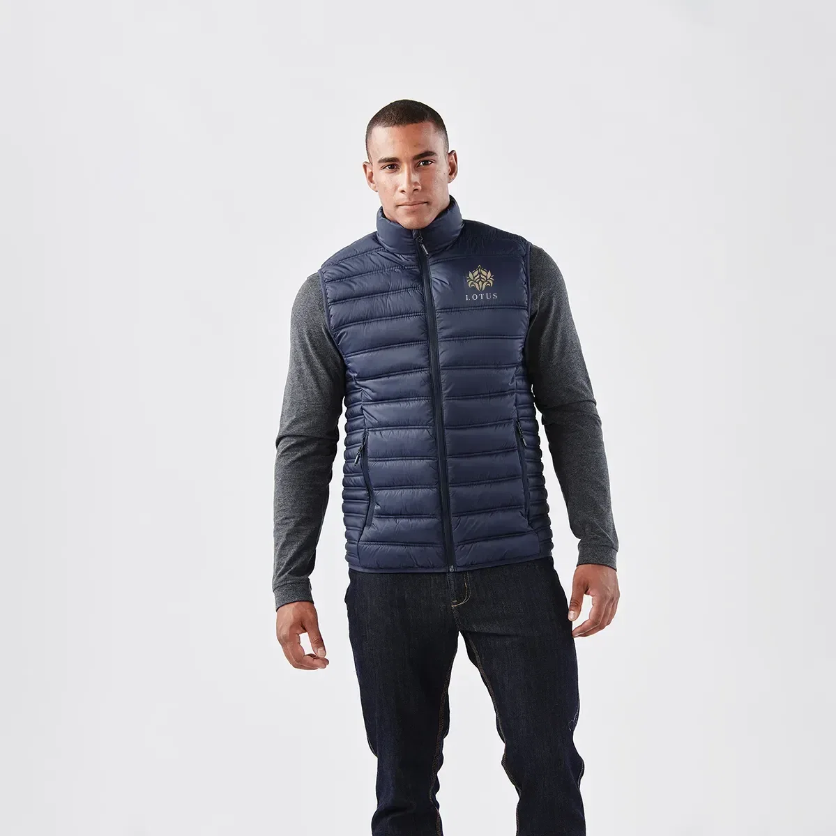 Stormtech Basecamp Thermal Vest — Men's & Women's being worn