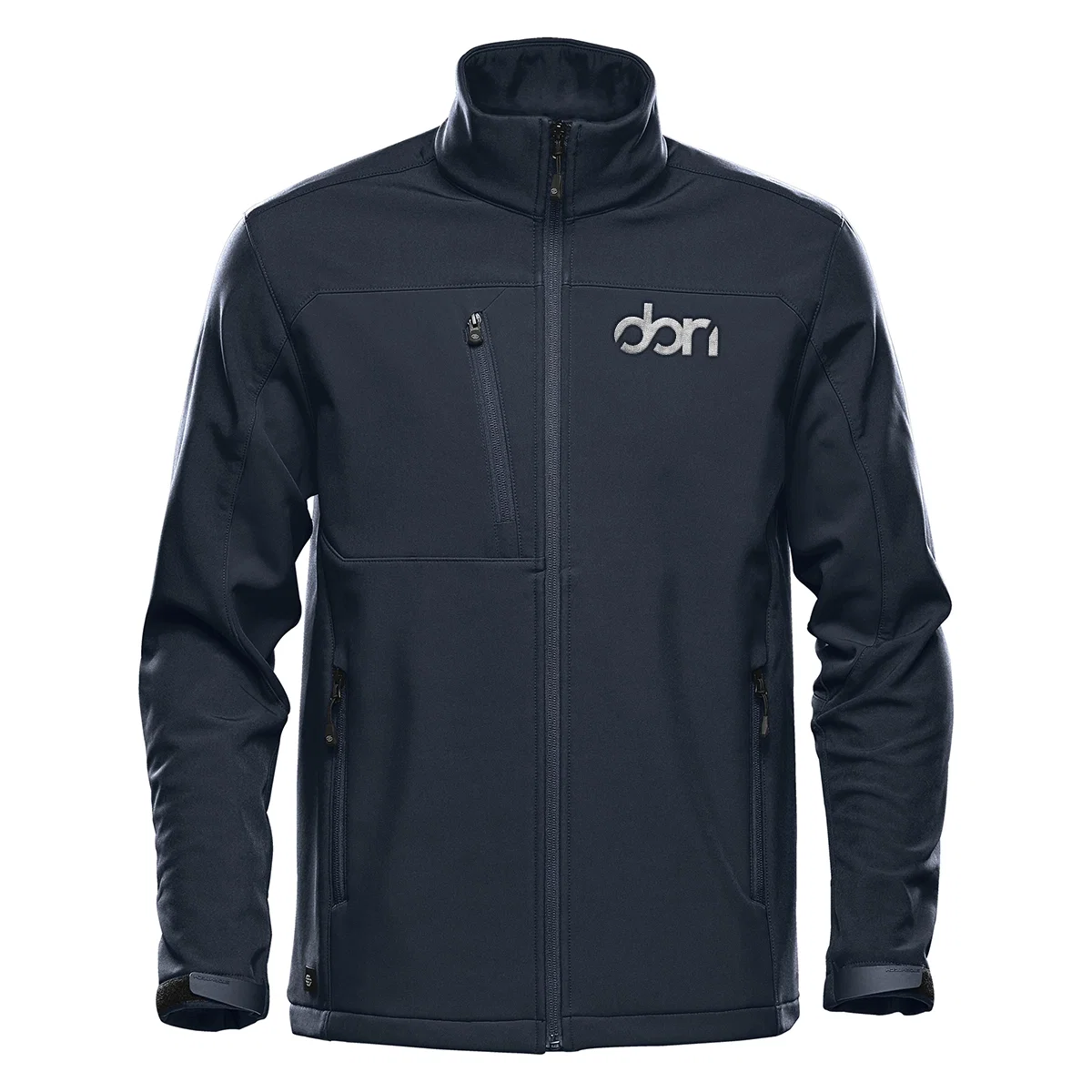 Women's Cascades softshell jacket shown from the front